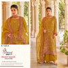 R 1335 Shree Fab Organza Embrodairy Pakistani Readymade Suits Wholesale In India